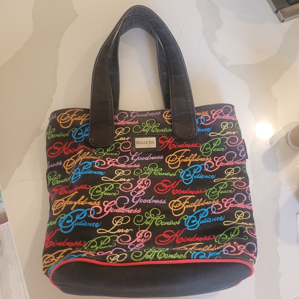 Halle Joy Virtues Tote Bag